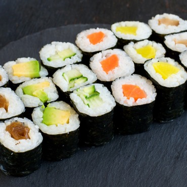 Maki set vegetarian 18ks